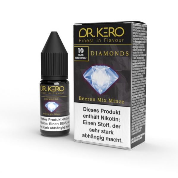 Dr. Kero - Diamonds - Beeren Mix Minze 10mg / 10ml Nikotinsalz Liquid