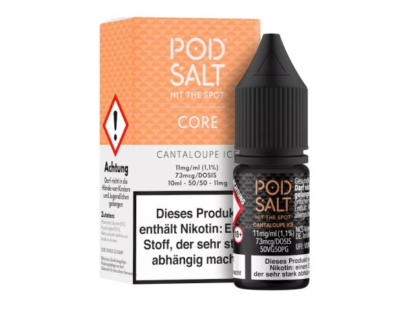 Pod Salt - Cantaloupe Ice 10ml Nikotinsalz Liquid