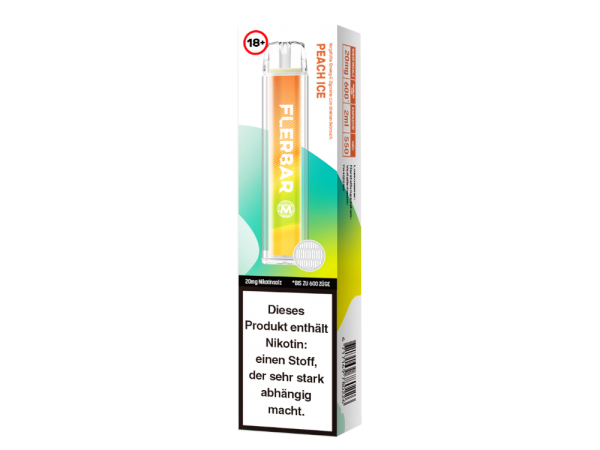 Flerbar M - Einweg E-Zigarette - Peach Ice 20mg