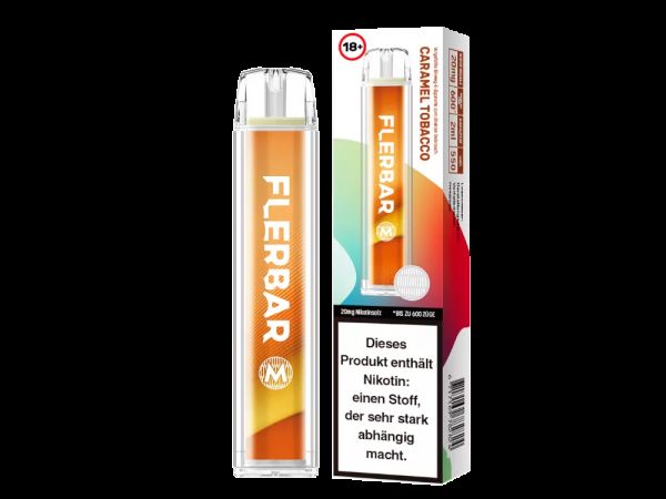 Flerbar M - Einweg E-Zigarette - Caramel Tobacco 20mg