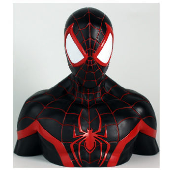 Marvel - Spider-Man (Miles Morales) Deluxe Bust Bank