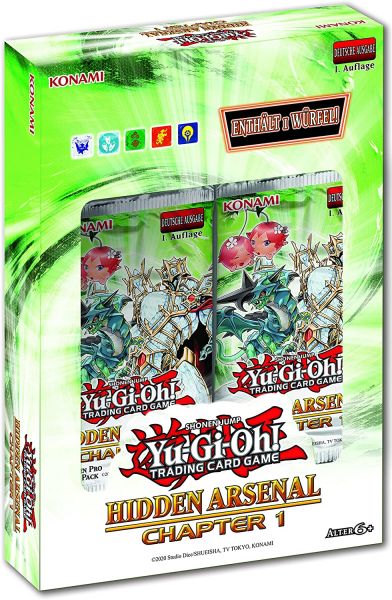Yu-Gi-Oh - Hidden Arsenal: Chapter 1 Einzelbox – Deutsche Ausgabe