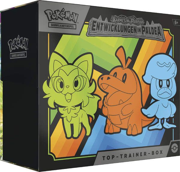 Pokemon - Top Trainer Box - Entwicklungen in Paldea - DE