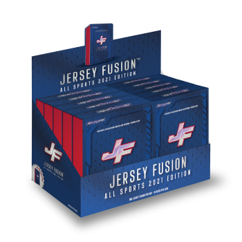 2021 Sportscards.Jersey Fusion Multi Sport authentische Original-Sammelkarte mit einem Spiel/Spieler