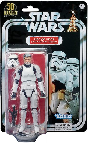 Star Wars - Black Series George Lucas (Stormtrooper-Tarnung) 15 cm große Figur zum 50-jährigen