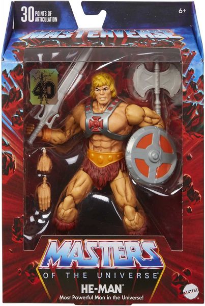 Masters of the Universe - Masterverse Collection Actionfigur He-Man 40. Jubiläum HJH58