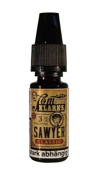 Tom Klark´s - Sawyer - Classic 10ml Liquid - 0mg ohne Nikotin (MHD 12/2020)