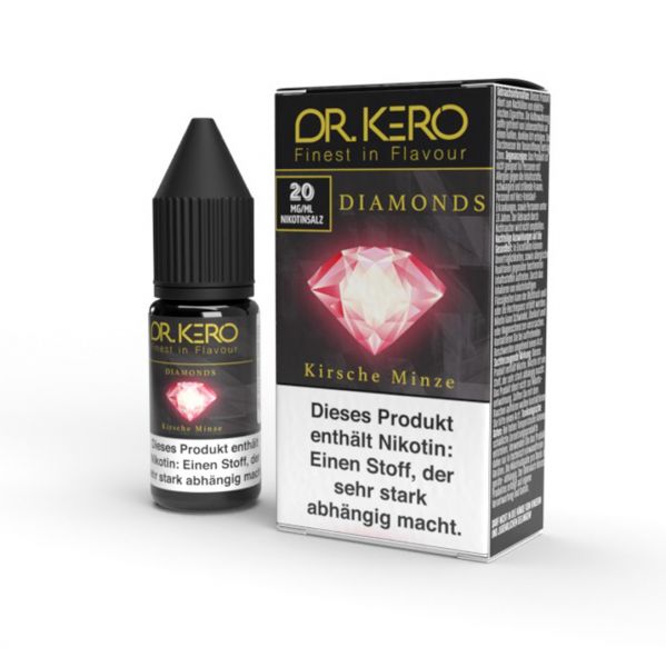 Dr. Kero - Diamonds - Kirsche Minze 20mg / 10ml Nikotinsalz Liquid