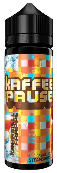Kaffeepause - Karamell Frappé Ice 20ml Aroma by Steamshots Longfill zum Mischen mit Base Liquid