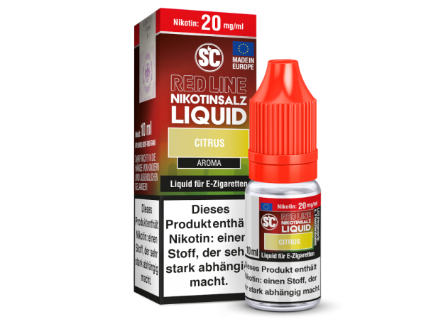 SC - Red Line - Citrus 10ml / 20mg Nikotinsalzliquid