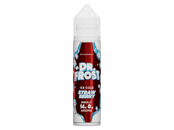 Dr. Frost - Ice Cold - Strawberry 14ml Longfill Aroma
