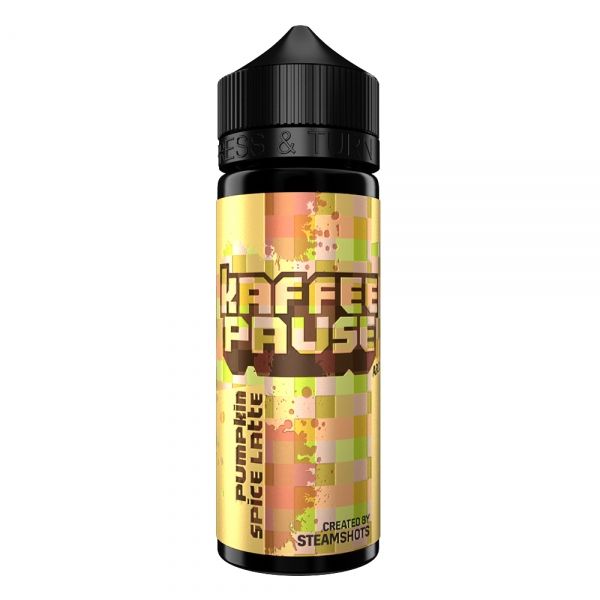 Kaffeepause - Pumpkin Spice Latte 20ml Aroma by Steamshots Longfill zum Mischen mit Base Liquid