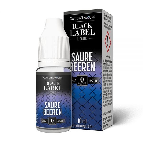 BLK Label - Saure Beeren - 10ml Liquid