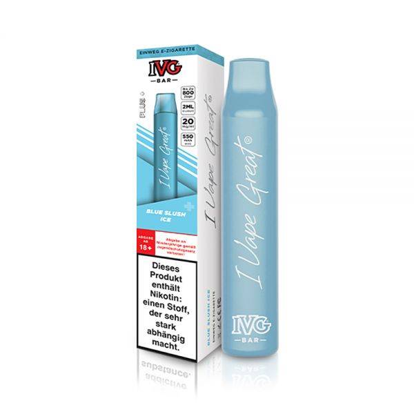IVG Bar - Einweg E-Zigarette - Blue Slush Ice 20mg