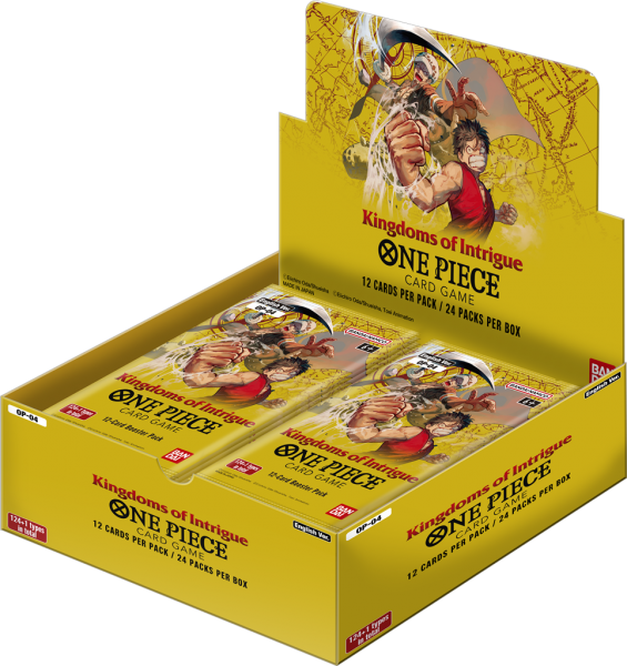 One Piece Card Game - Kingdoms Of Intrigue - OP04 Booster Pack - EN