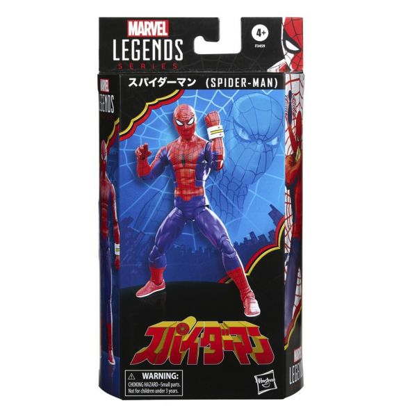 Hasbro Marvel Legends Series Spider-Man 60th Anniversary Japanese Spider-Man 15,2 cm Actionfiguren,