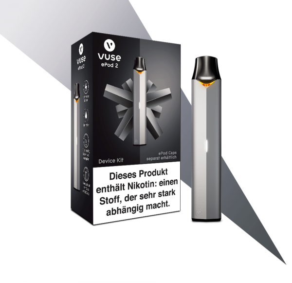 Vuse - ePod 2 Device Kit - Silber