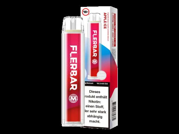 Flerbar M - Einweg E-Zigarette - Apple Ice 20mg