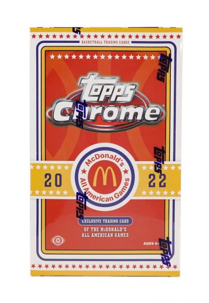 Topps Chrome - McDonald's All American Basketball Hobby Box 2022