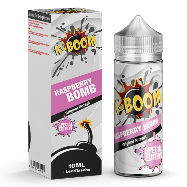 K-Boom - Raspberry Bomb 10ml Aroma Special Edition