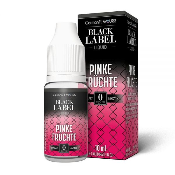 Black Label - Pinke Früchte - 10ml Liquid