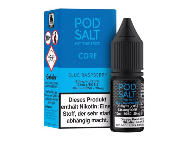 Pod Salt - Blue Raspberry 10ml Nikotinsalz Liquid