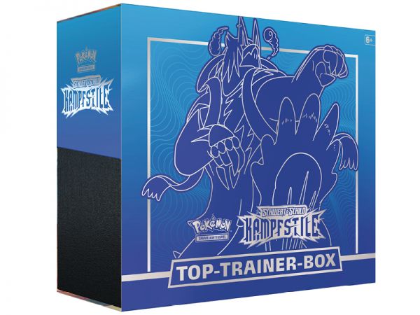 Pokemon - Top Trainer Box - deutsch - Schwert & Schild Nintendo 45265 Zubehör - blau