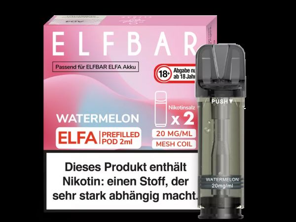 Elfbar - Elfa Pods - Watermelon 20mg