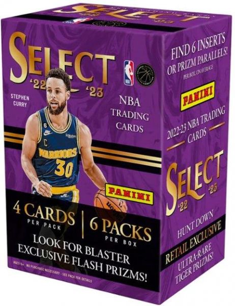 Panini - NBA Select 6-Pack Blaster Box 2022-2023