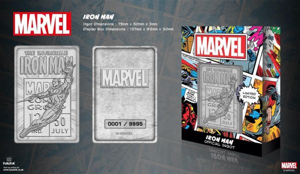 Fanattik - Marvel - Iron Man Ingot Collectible