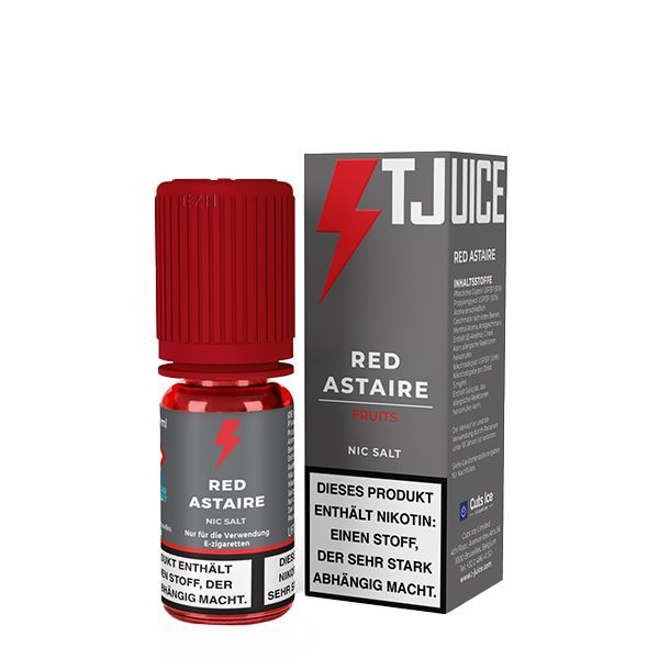 T-Juice - Red Astaire 10ml Nikotinsalz Liquid 10mg (MHD 08/22)