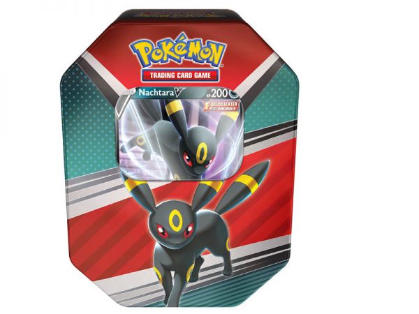 Pokemon - Tin Box - Nachtara V - deutsch Pokémon International 45363 Sammelkarten, bunt