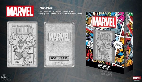 Fanattik - Marvel - Hulk Ingot Collectible