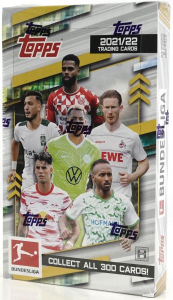 Topps - Bundesliga Soccer Fussball Hobby Box 2021/22
