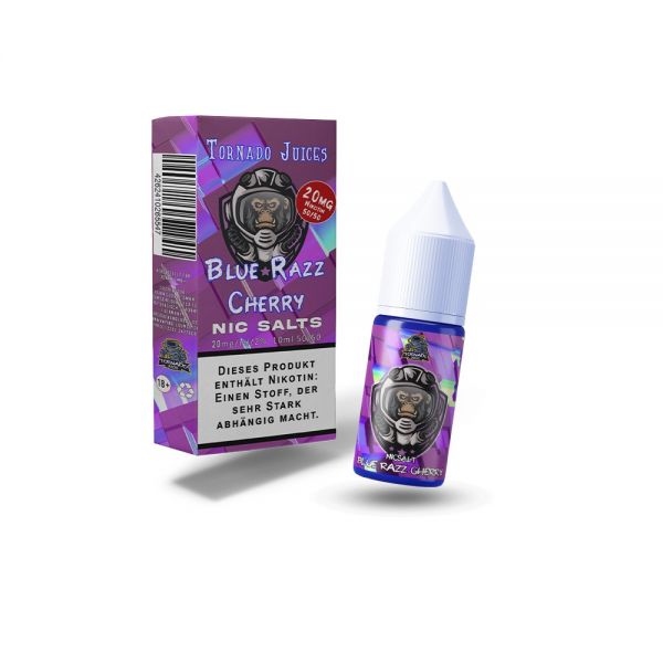 Tornado Juices - Blue Razz Cherry - Nikotinsalz Liquid 20mg