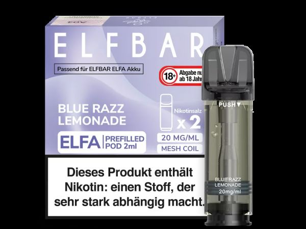 Elfbar - Elfa Pods - Blue Razz Lemonade 20mg