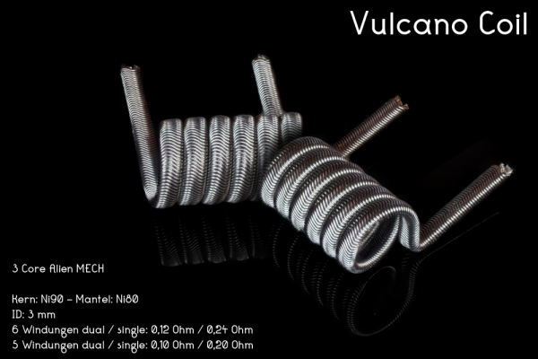 Franktastische - Vulcano Coil Ni90 Dualset