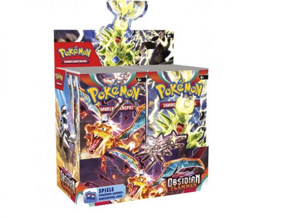Pokémon - Booster Pack - Karmesin & Purpur 3 - Obsidianflammen - DE