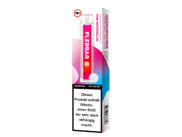 Flerbar M - Einweg E-Zigarette - Pink Watermelon 20mg