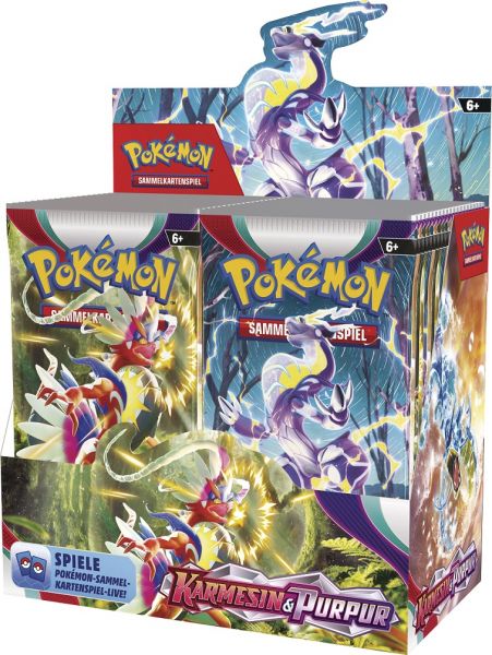 Pokémon - Booster Pack - Karmesin & Purpur - DE