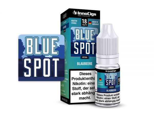 InnoCigs Liquid Blue Spot Blaubeere 10ml - 9mg